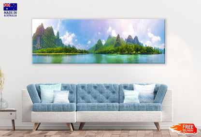 Panoramic Canvas Berchtesgaden Park Photograph High Quality 100% Australian Made Wall Canvas Print Ready to Hang