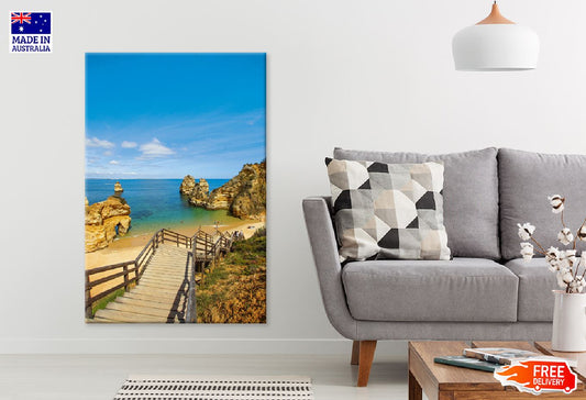 Praia do Camilo Beach Photograph Print 100% Australian Made