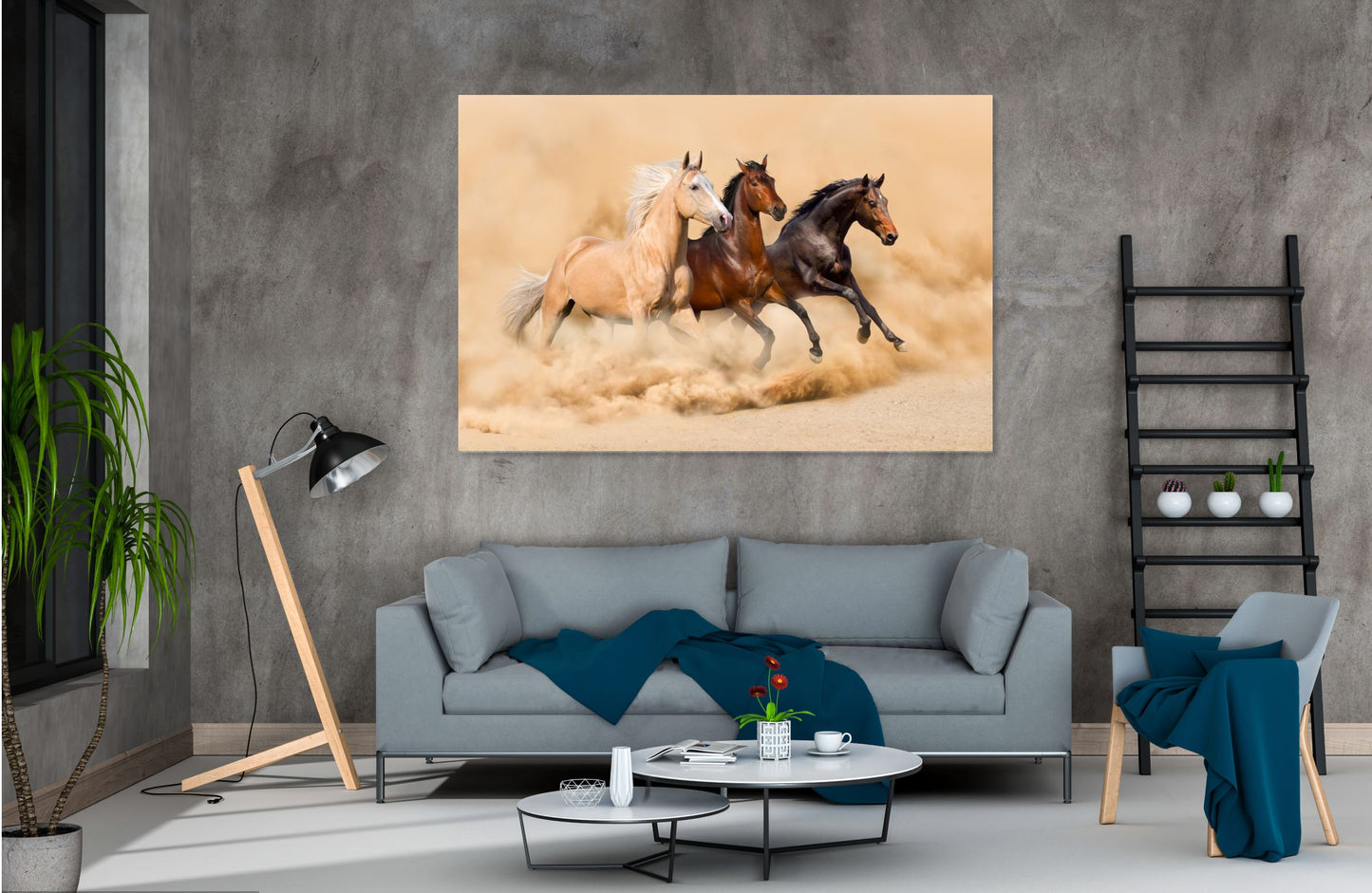 Running Horses Print 100% Australian Made