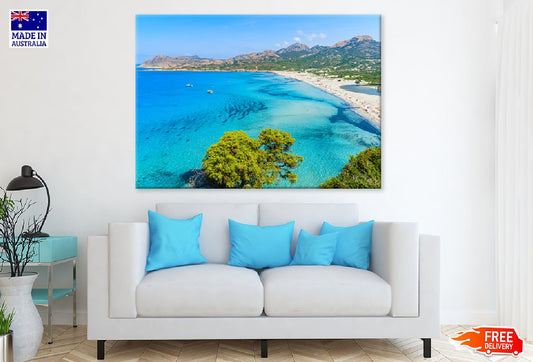 Corsica Island Sea View Photograph Print 100% Australian Made