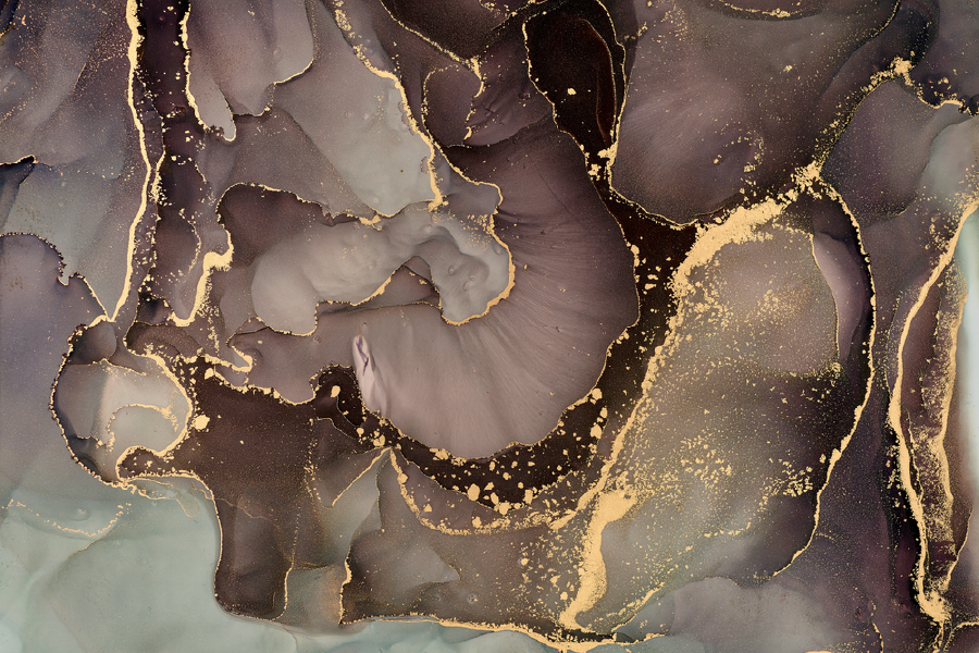 Brown & Gold Abstract Design Home Decor Premium Quality Poster Print Choose Your Sizes