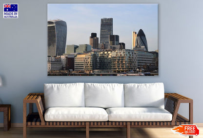 30 St Mary Axe Tower & Buildings Photograph, London Print 100% Australian Made