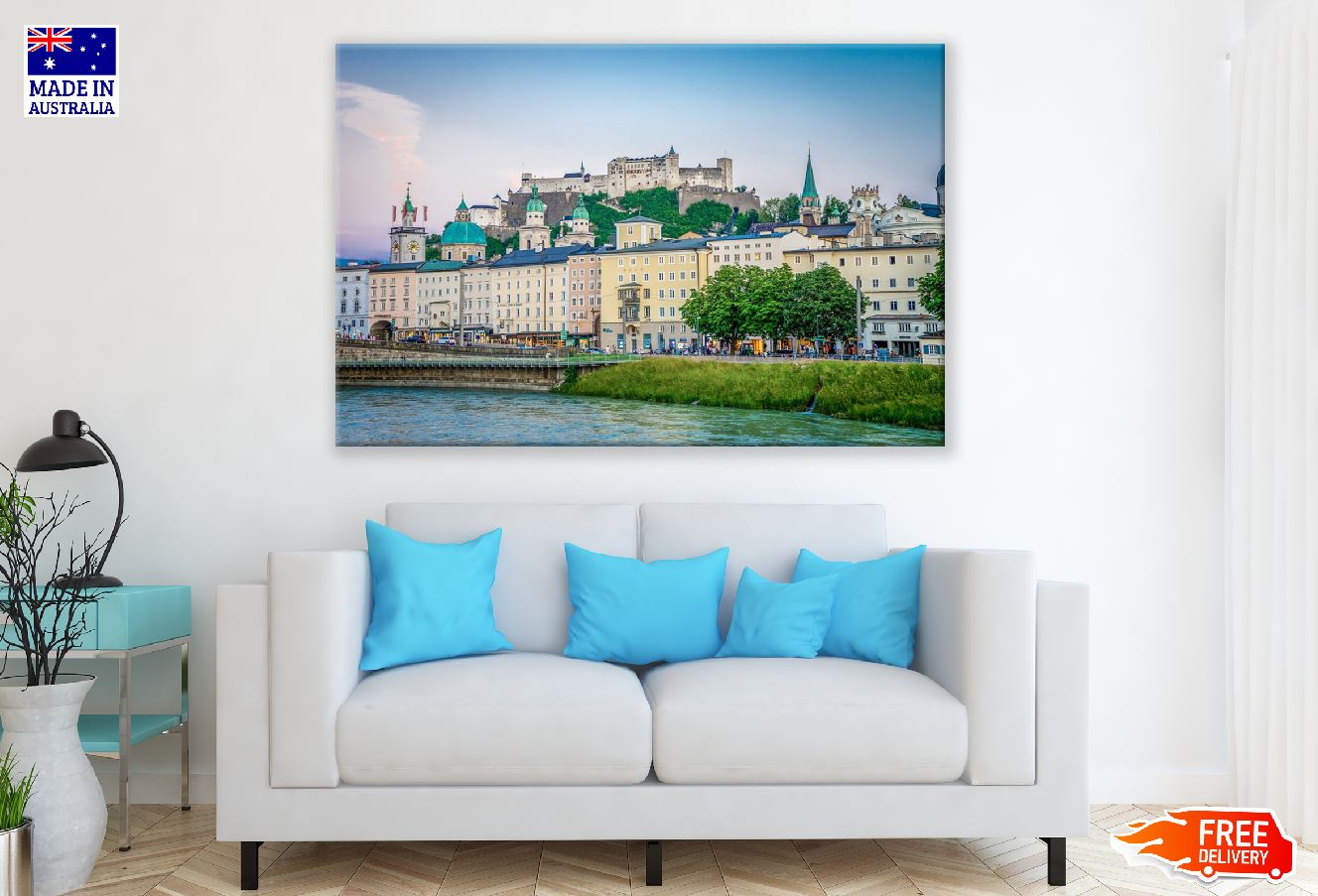 Hohensalzburg Castle Salzburg, Austria Photograph Print 100% Australian Made
