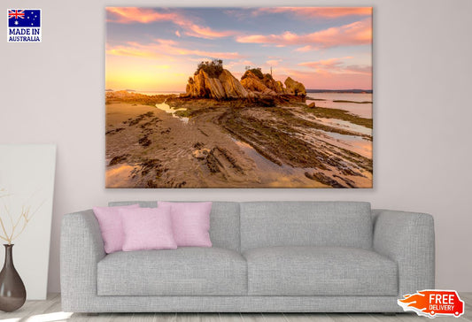 Sunrise from the Rocky Foreshore Batemans Bay Australia Print 100% Australian Made