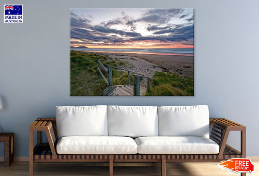 Wainui Beach Sunrise Photograph New Zealand Print 100% Australian Made