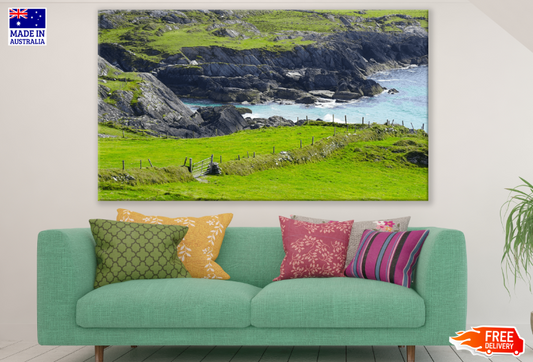 Sand Mountain & Sea Sky View Print 100% Australian Made