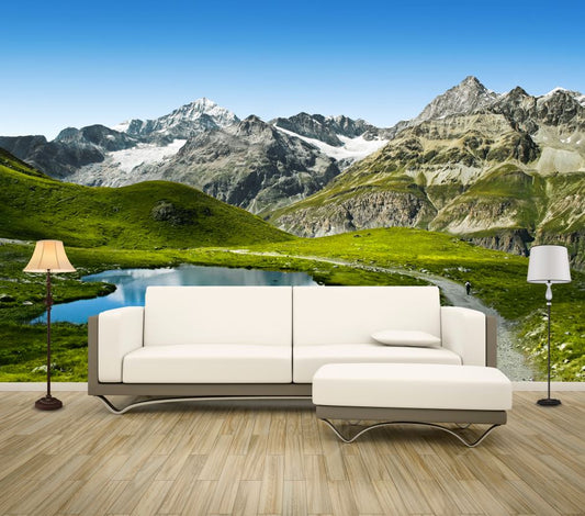 Wallpaper Murals Peel and Stick Removable Nature Landscape Scenery High Quality