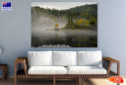 Autumn at Lake Braies Photograph Print 100% Australian Made