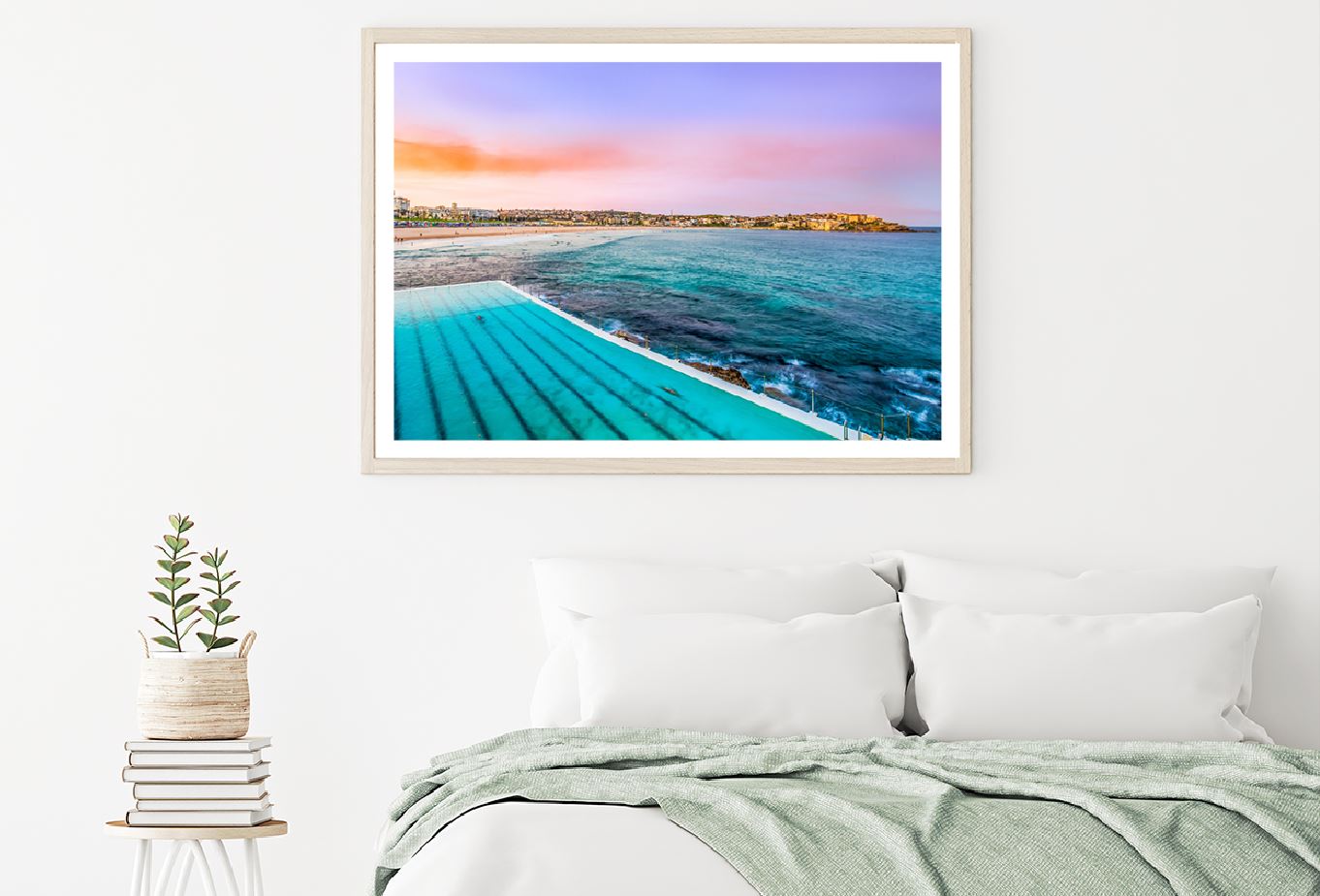 Bondi Beach Icebergs Pool Photograph Sydney Home Decor Premium Quality Poster Print Choose Your Sizes