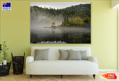 Autumn at Lake Braies Photograph Print 100% Australian Made