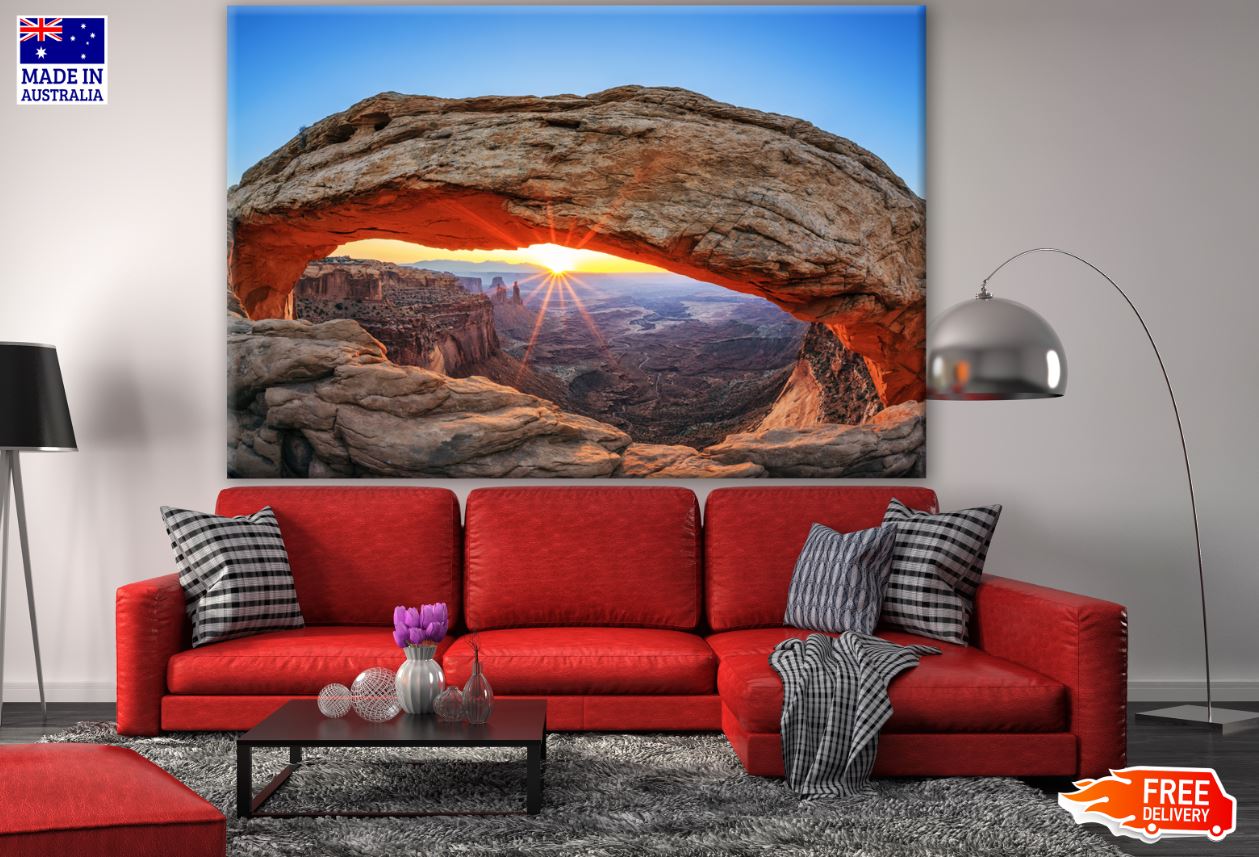 Stunning Cave Sunset View Photograph Print 100% Australian Made