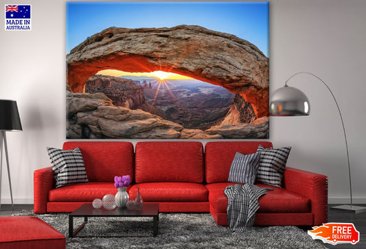 Stunning Cave Sunset View Photograph Print 100% Australian Made