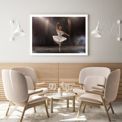 Ballerina Dancing Photograph Home Decor Premium Quality Poster Print Choose Your Sizes