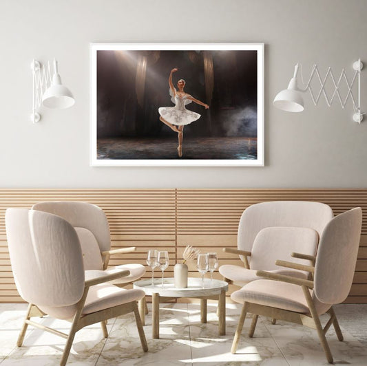 Ballerina Dancing Photograph Home Decor Premium Quality Poster Print Choose Your Sizes
