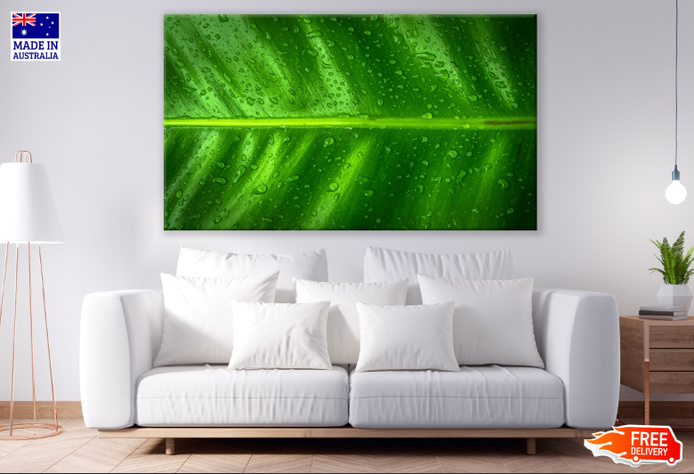Green Abstract Design Print 100% Australian Made