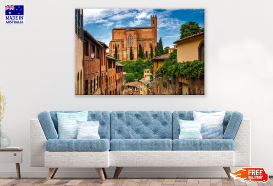 Basilica Church in Siena, Tuscany, Italy Photograph Print 100% Australian Made