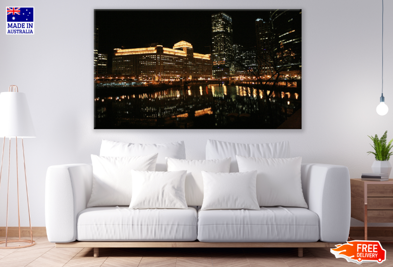 City Night View Print 100% Australian Made