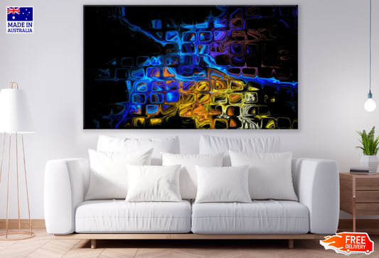Colorful Abstract Design Print 100% Australian Made