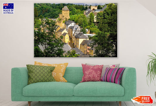 Luxembourg City View Photograph, France Print 100% Australian Made