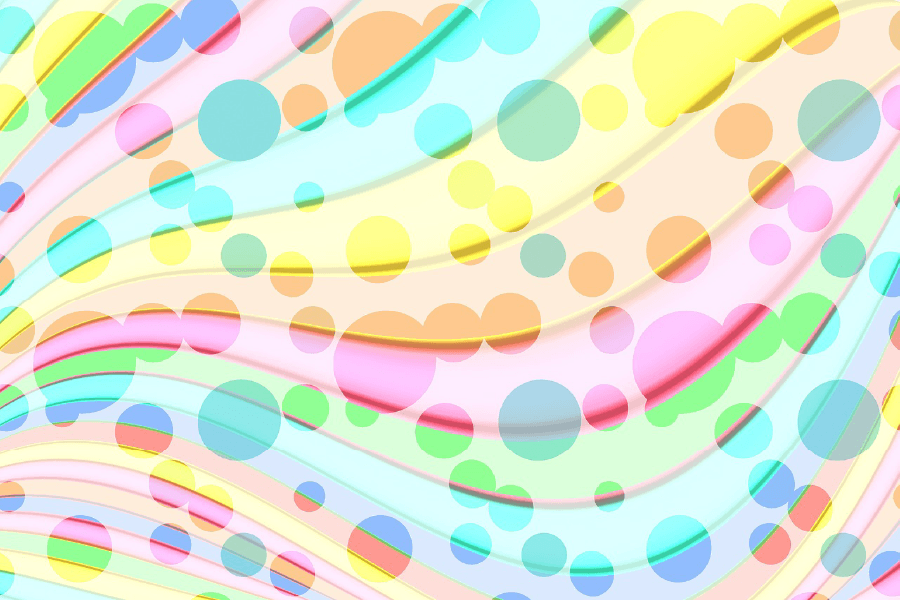 Colorful Abstract Design Print 100% Australian Made