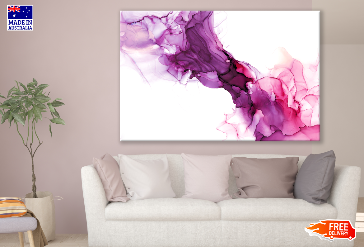 Abstract Colourful Cloud Design Print 100% Australian Made