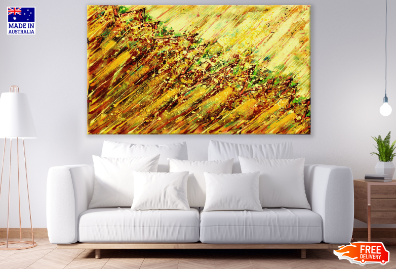 Colorful Abstract Design Print 100% Australian Made