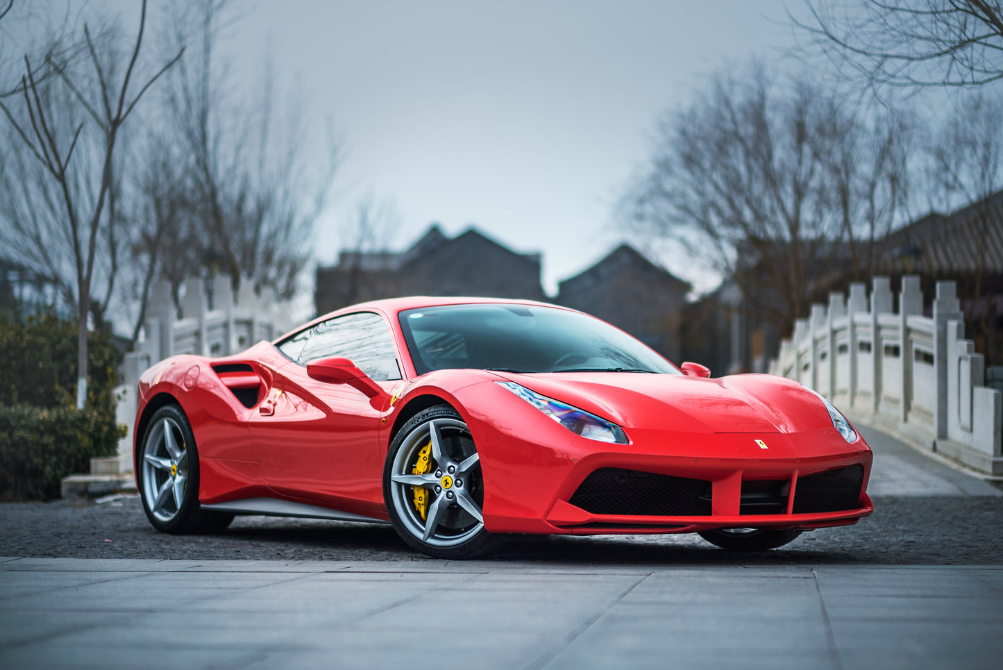 Red Ferrari Car Photograph Print 100% Australian Made