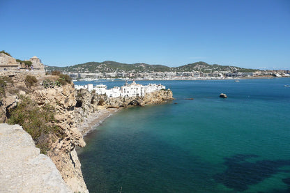 Ibiza, Sea Town, Mediterranean, Spain Print 100% Australian Made