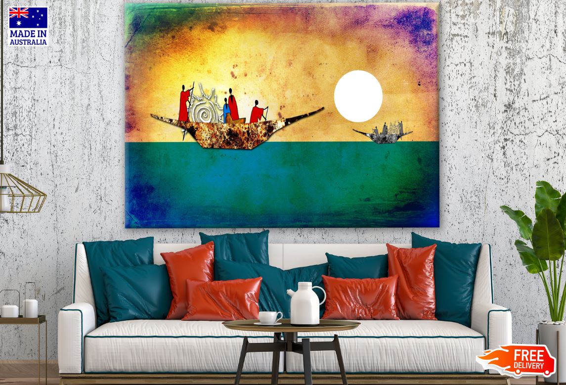 Cultural Painting Print 100% Australian Made