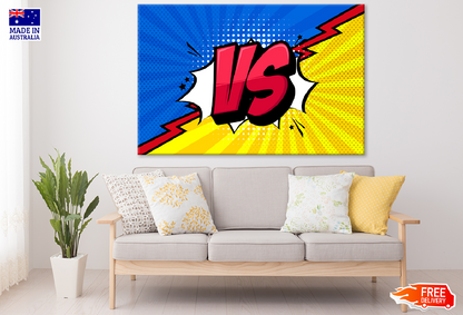VS Quote Colorful Illustration Print 100% Australian Made