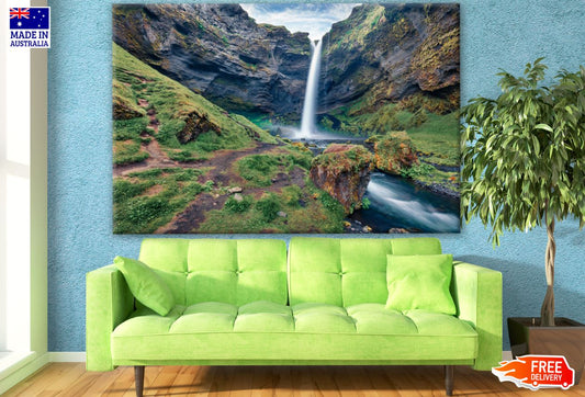 Stunning Waterfall Scenery Photograph Print 100% Australian Made