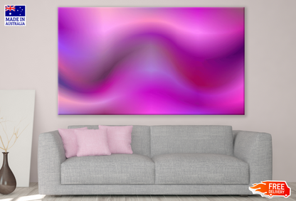 Pink Abstract Design Print 100% Australian Made