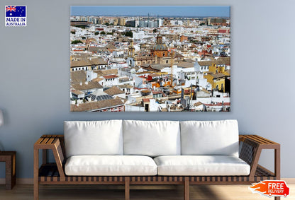 Seville Cathedral in Seville Aerial View Photograph, Spain Print 100% Australian Made