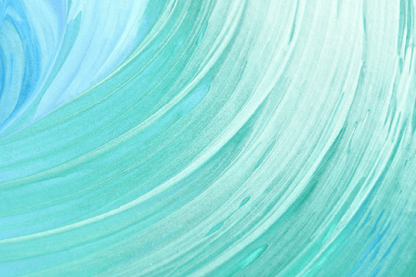 Green & Blue Abstract Design Print 100% Australian Made
