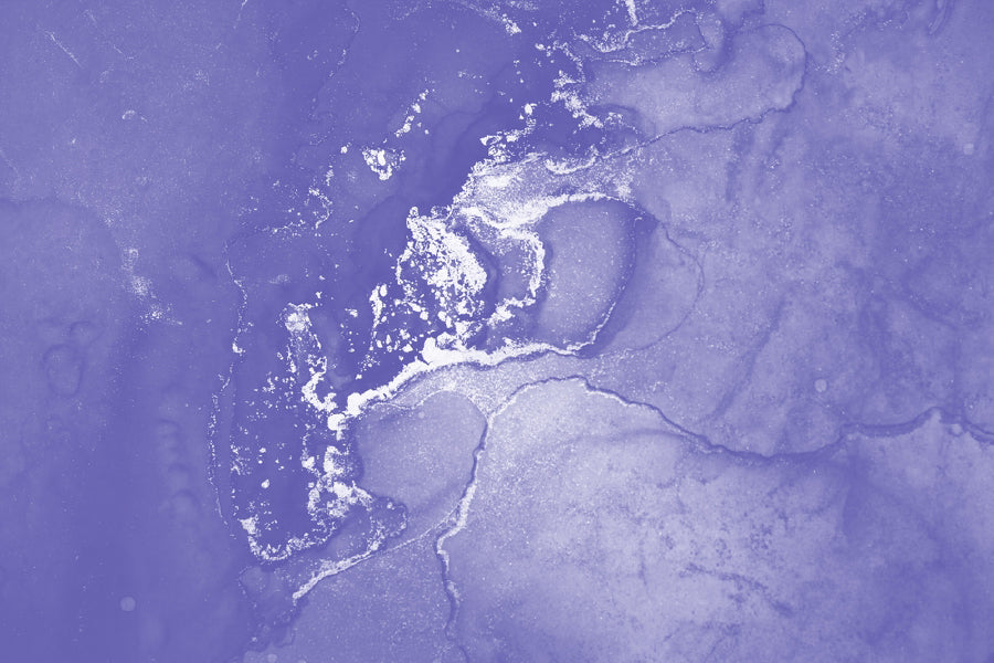 Purple & White Abstract Fluid Design Home Decor Premium Quality Poster Print Choose Your Sizes