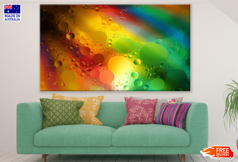 Colorful Abstract Design Print 100% Australian Made