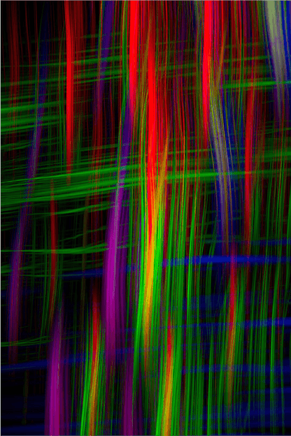 Colorful Abstract Design Print 100% Australian Made