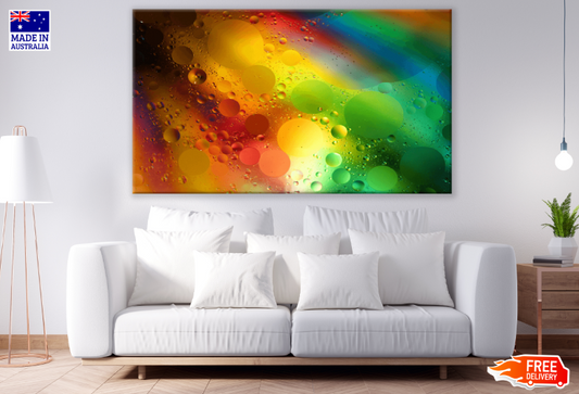 Colorful Abstract Design Print 100% Australian Made
