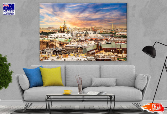 st Petersburg City View Photograph Russia Print 100% Australian Made
