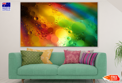 Colorful Abstract Design Print 100% Australian Made