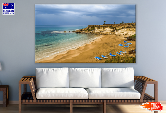 Rock Mountain & Sea View Print 100% Australian Made
