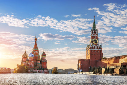 Red Square Photograph in Moscow Russia Print 100% Australian Made