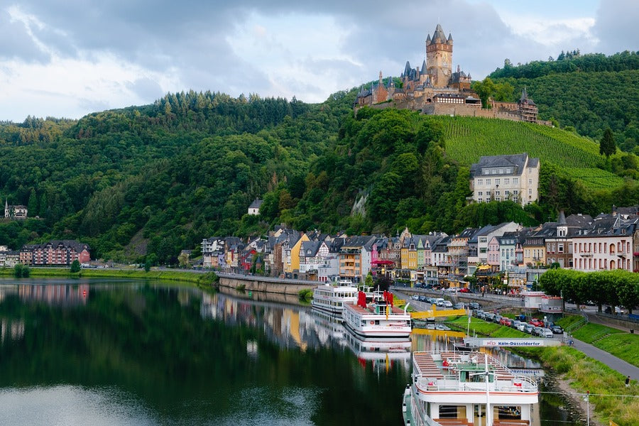 Cochem Castle, Moselle Valley, Germany Photograph Print 100% Australian Made