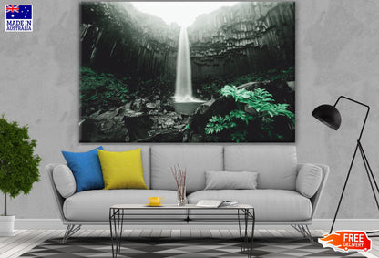 Stunning Waterfall in Mist Photograph Print 100% Australian Made