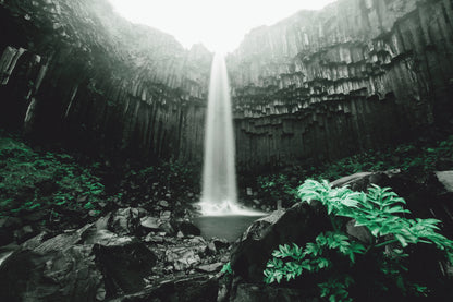 Stunning Waterfall in Mist Photograph Print 100% Australian Made