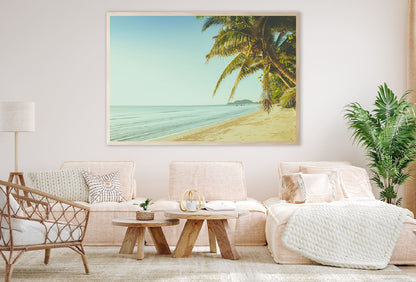 Palm Trees Near Chao Lao Beach View Photograph Home Decor Premium Quality Poster Print Choose Your Sizes