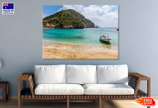 Palaiokastritsa Bay View Photograph Greece Print 100% Australian Made
