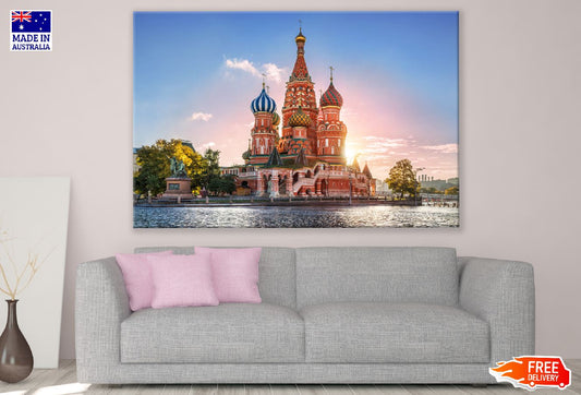 St. Basil's Cathedral View Photograph Moscow, Russia Print 100% Australian Made