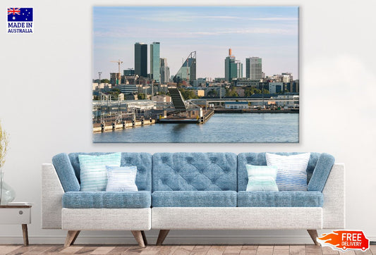 Tallinn City, Estonia Skyline View Photograph Print 100% Australian Made