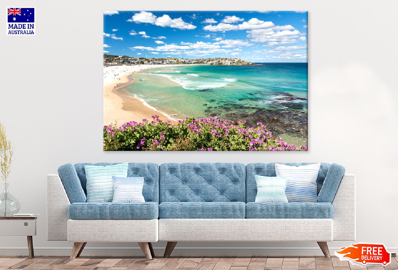 Bondi Beach Park View Photograph Print 100% Australian Made